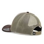 Boné Baladeiros Copa Alta Estilo Trucker Ou Americano Bege 