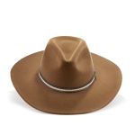 Chapéu Embaixador Marrom Unissex Country Clássico Mundial 