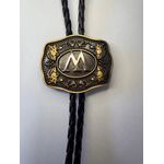 Colar Country Personalizado Inicial Baladeiro's Ouro Velho