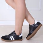 Sapatênis Feminino Casual Rasteiro Leve e Confortável