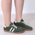 Sapatênis Feminino Casual Rasteiro Leve e Confortável