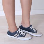 Sapatênis Feminino Casual Rasteiro em Couro Leve e Confortável