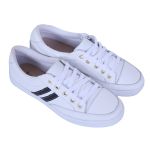 Sapatênis Feminino Casual Rasteiro em Couro Leve e Confortável