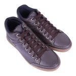 Bota Feminina Cano Curto Confortável em Couro Legítimo