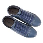 Bota Feminina Cano Curto Confortável em Couro Legítimo de Elástico e Zíper Lateral