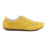 Sapatênis Feminino Sintético de Elástico Cor Amarelo Mod. 401- Izabela Araújo