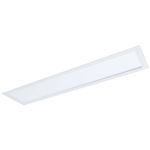 Painel / Plafon De Led Slim Retangular De Embutir 48w Bivolt 122 x 15cm Branco Evoled