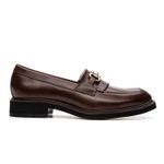 Mocassim Feminino Ginevra Couro Café