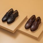 Mocassim Giacomo Café Floater Solado de Couro
