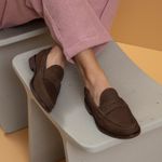 Mocassim Feminino Ornella Café
