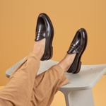 Mocassim Feminino Ornella Castanho