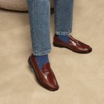 Mocassim Feminino Ornella Couro Sangre Vinho