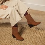 Bota Feminina Belluno Camurça Chocolate