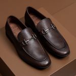 Mocassim Mantova Café Solado de Borracha