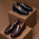 Mocassim Casual Trentino Preto