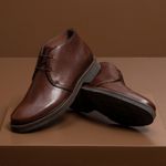 Bota Masculina Casual Tan HTR019
