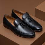 Mocassim Loafer Tassel Napoli Preto