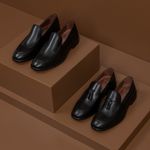 Mocassim Masculino Livorno Preto Solado de Couro