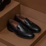 Mocassim Tassel Bergamo Preto 