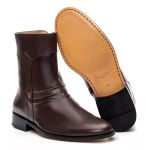 Bota Social Masculina Café 7024