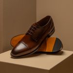 Derby Cap Toe Damasco H05