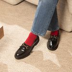 Mocassim Feminino Cortona Couro Preto