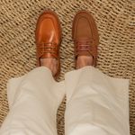 Mocassim Náutico Feminino Couro Suede Castanho