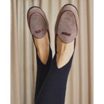 Sapato Feminino Loafer Belgian Lily Cinza