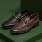 Mocassim Mantova Preto Solado de Borracha