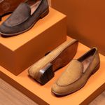 Mocassim Masculino Nuts Solado de Couro