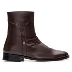 Bota Social Masculina Café 7024