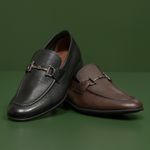 Mocassim Mantova Café Solado de Borracha
