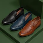 Mocassim Modena Preto Solado de Borracha