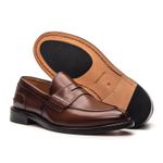 Sapato Masculino Loafer Ancona Chocolate