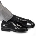 Derby Cap Toe Preto H05