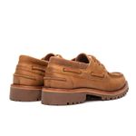 Mocassim Náutico Feminino Couro Castor