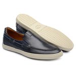 Mocassim Sider Azul Marinho 1157