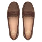 Mocassim Feminino Emma Whisky Suede