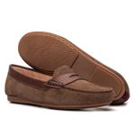 Mocassim Feminino Emma Whisky Suede