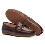 Mocassim Feminino Chiara Café Croco