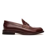 Mocassim Feminino Ornella Havana em Couro com Costura Clara