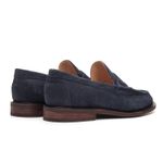 Mocassim Feminino Ornella Suede Navy