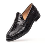 Mocassim Feminino Ornella Couro Verniz Preto