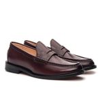 Mocassim Feminino Ornella Couro Sangre Café