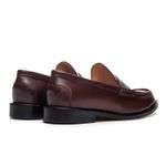 Mocassim Feminino Ornella Couro Sangre Café