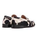 Mocassim Feminino Ornella Couro Animal Print