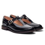 Sapato Feminino Boneca Aurora Preto