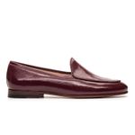 Sapato Feminino Loafer Costanza Couro Wine