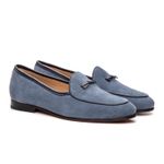 Sapato Feminino Loafer Belgian Lily Azul