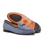 Sapato Feminino Loafer Belgian Lily Azul